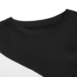 <b>Men</b> Stitching Letter Embroidery Drawstring Waist & <b>Thermal</b> Pullover Sweatpants Custom Logo 2025 Jogging Suit 100% Cotton Tracksu - Product Image 6