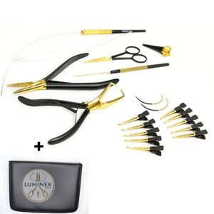 Herramienta abridora de micro cuentas y nano anillos de acero inoxidable para extensiones de cabello | Herramienta de alta calidad para uso profesional en salón - Product Image 5