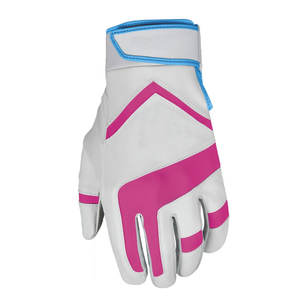 Guantes de bateo de béisbol de Palma de cuero de alta calidad Ropa deportiva para posición de receptor a la venta - Product Image 6