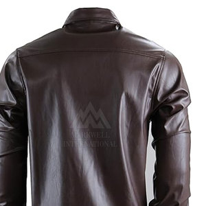 Chemises en cuir pour hommes au design unique, nouvelle collection, taille personnalisée, séchage rapide, vente en gros - Product Image 5