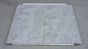 2024 Tundra gris mat marbre coupe personnalisée dalle moderne hôtel de luxe Villa sablé salle de bain comptoir sol pierre décorative - Product Image 3