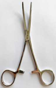 Stainless Steel High Quality Custom Logo <b>Surgical</b> Hemostat Peon Rochester Curved Straight Forceps Medical <b>Instrument</b> - Product Image 2