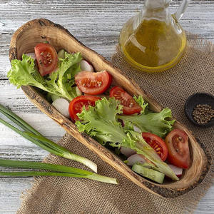 Precios al por mayor, tazón de masa de madera larga de mango, acabado Natural para aperitivos de cocina, decoración del hogar, regalo de boda, tazón para propósito - Product Image 2