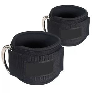 Correa de tobillo personalizada ajustable, correa de tobillo de gimnasio para levantamiento de pesas, color rosa, para máquinas de Cable - Product Image 2