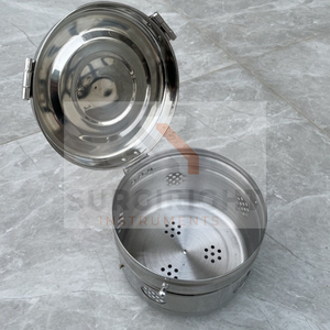 304 High-<b>temperature</b> Stainless Steel Storage tank Anti Iodine Disinfection <b>Instrument</b> Storage Bucket By Surgiright <b>Instrument</b> - Product Image 3