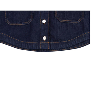 Respirant coupe régulière Denim vestes pour femmes décontracté Streetwear mode vêtements d'extérieur à manches longues bouton Up Jean manteau - Product Image 5