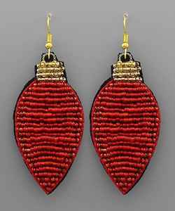 Los mejores pendientes colgantes de moda para mujeres y niñas con forma de candado, cuentas multicolores amarillas y blancas, bordado, regalo de aniversario, joyería - Product Image 3