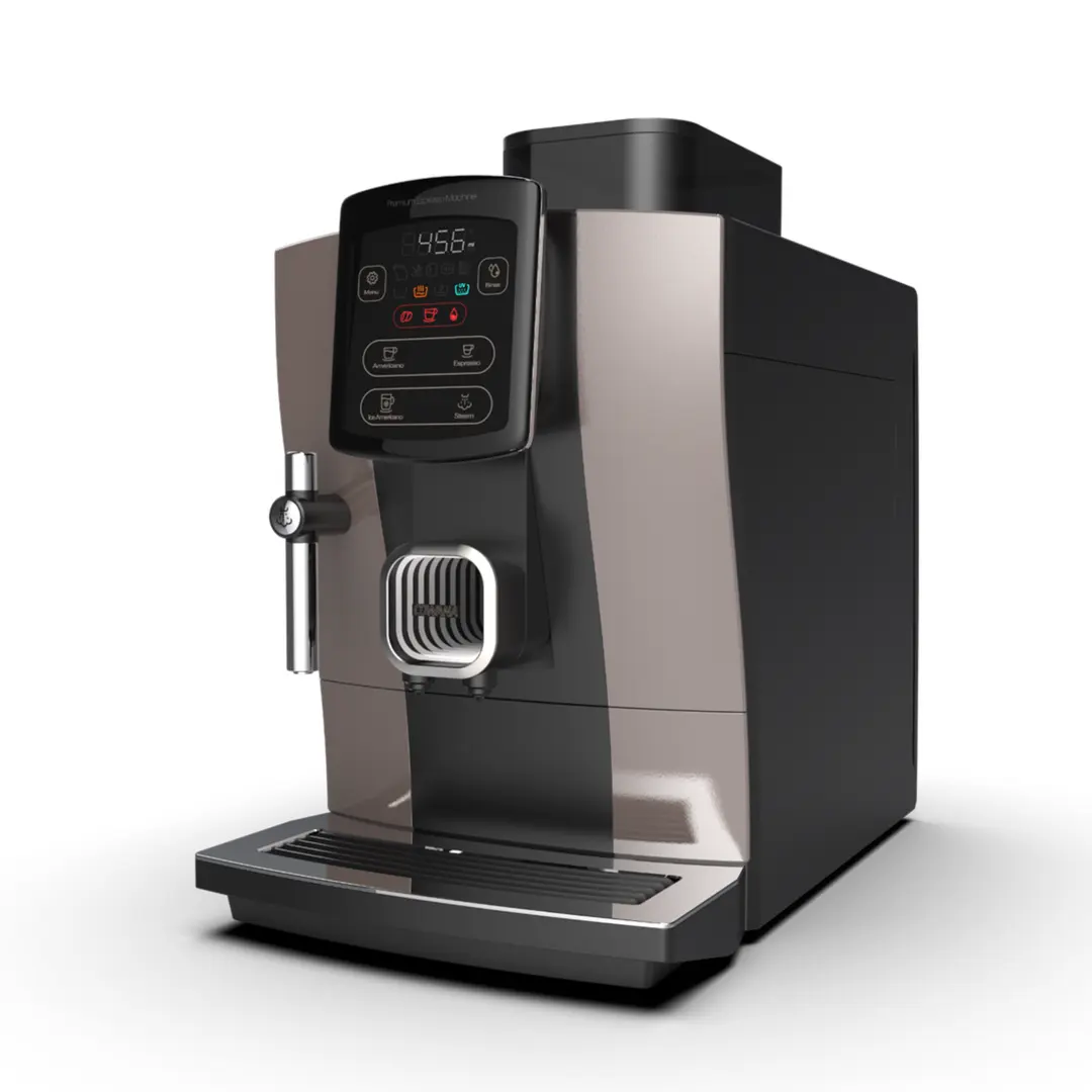 2023 New Released TREVI Lilac Grey Super Automatic Espresso Machine Refashioned for Home Espresso Coffee Machine