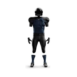 Nouvelle Arrivée Ensembles de Vêtements de Sport Personnalisés USA Brodés Équipes de Football Américain Respirants Courts Vente en Gros Sublimation Numérique - Product Image 2