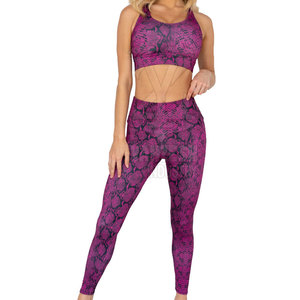 Conjunto Deportivo para Mujer Talla Grande 2024, Ligero, Transpirable, de Secado Rápido, Spandex/Poliéster, Top de Yoga con Diseño Liso - Product Image 1