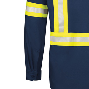 Poliéster/nailon transpirable resistente al fuego ropa de seguridad reflectante camisa de fuego de trabajo ropa de trabajo protectora Material de la mejor calidad - Product Image 6