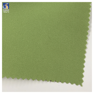 YX1171 chine 100 polyester kaki sergé tissu rouleau tissé 240gsm 2/2 <span class=keywords><strong>pas</strong></span> <span class=keywords><strong>cher</strong></span> épais sergé tissu pour femmes pantalons manteaux et jupes - Product Image 2