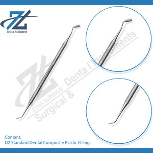 Instrumentos quirúrgicos de relleno de plástico compuesto Dental eléctrico estándar D2 Zoha Surgico 1 año de garantía agarre ergonómico - Product Image 3