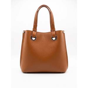 Bolso Estructurado en Gamuza Estampada Genuina y Cuero Dollaro - Hecho en Italia - Art. 26148 - Product Image 4