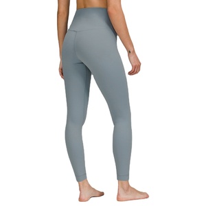 Leggings de Yoga de Cintura Alta Elástica para Mujer, Color Sólido, Efecto Levanta Glúteos, Transpirables, Control de Abdomen, para Gimnasio y Entrenamiento - Product Image 5