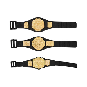 Cinturón de título de lucha de peso pesado mundial de alta calidad, tamaño adulto, cinturón de título de lucha de Oro Grande - Product Image 2