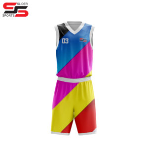 ชุดเครื่องแบบบาสเก็ตบอลระเหิดยูนิเซ็กซ์โลโก้พิมพ์ลายขนาด XS ตัวเลขที่กำหนดเองสำหรับผู้ชายผู้หญิงเยาวชนผู้เล่นผู้ใหญ่ - Product Image 4