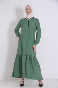 Robe Abaya d'été pour femmes, nouvelle saison, Kaftan, tunique, dubaï, mode musulmane, turque, robes islamiques - Product Image 2