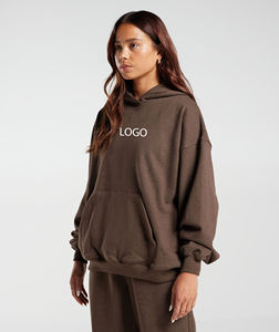 Sweat à capuche pour femme de différentes couleurs 100% coton léger de haute qualité meilleur design pour l'hiver à capuche avant pas cher - Product Image 4