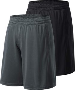 Pantalones cortos atléticos transpirables de verano XL para hombre, ropa deportiva elástica de secado rápido para entrenamiento en el gimnasio, chándales de entrenamiento con Logo impreso hasta la rodilla - Product Image 5