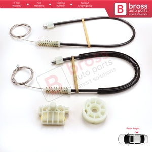 Kit de réparation de lève-vitre arrière droit BWR5096 pour Laguna MK3 X91 BT0/1 KT0/1 2007-2015 5 portes 827000001R - Product Image 2