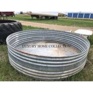 Heavy-gauge Steel Metal Garden Water Tub with Reinforced Bottom for extra Strength and Durability in All Weather Conditions - Product Image 2