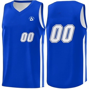 Prix de gros Maillots de basket-ball design authentique Maillot de basket-ball en polyester respirant à séchage rapide - Product Image 4