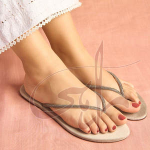 New Arrival Hot Sale Women <b>Slide</b> for Premium Quality Fashion Trend Printed Anti-Slippery Rich Velvet Upper Genuine Leather - Product Image 2