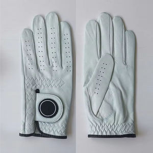 Guantes de Golf Personalizados con Logotipo para Hombre, 100% Piel de Oveja Cabretta Genuina, Precio Bajo, Protección UV, OEM - Product Image 1