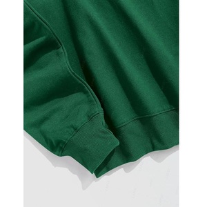 Casual elegante de manga larga cuello redondo hombro pendiente impreso cómodo de talla grande sudadera de hombre de Bangladesh - Product Image 4