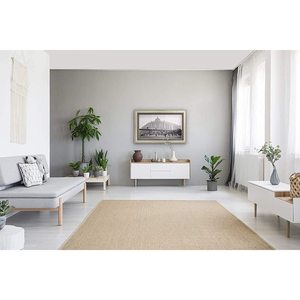 Cadre de télévision blanc antique de 75 pouces, accessoire de télévision intelligente compatible avec les modèles de télévision 2021-2024 - Product Image 3