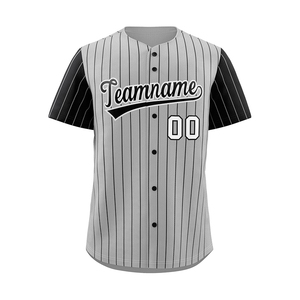 Usine de fabrication d'uniformes de baseball sur mesure, vente en gros, hommes, femmes, jeunes, États-Unis, Amérique, maillots de baseball sublimés et cousus - Product Image 3