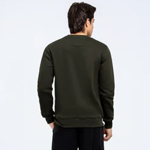 เสื้อสเวตเตอร์แขนยาวลำลองสำหรับผู้ชายคอกลมผ้านุ่มน้ำหนักเบาพร้อมโลโก้ตามสั่งสำหรับฤดูหนาวพิมพ์ลายดิจิตอล - Product Image 6