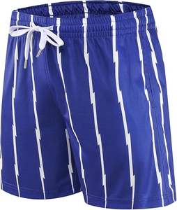 Pantalones cortos de baloncesto de malla de poliéster personalizados con logotipo de impresión por sublimación para hombres - Product Image 2