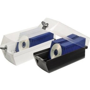 Caja de Poliestireno Negra para Almacenamiento de CD/DVD de 60x16.8x15cm - Product Image 3