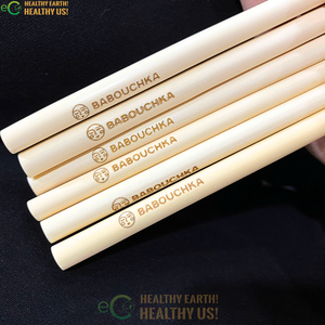 VENTE 10% pailles en bambou écologiques réutilisables/pailles en bambou biodégradables peut emballage personnalisé prêt à exporter du Vietnam - Product Image 5