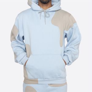 Premium Quality Hoodies for Men With Panel <b>Work</b> Design Hoodies Color Dual Tone Cotton <b>Fleece</b> Hoodies - Product Image 4