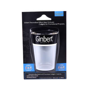Ginbert Verres à boisson personnalisés de 500 ml Gadgets personnalisés à des fins promotionnelles - Product Image 3