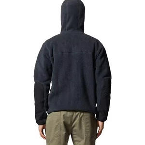 Custom Wholesale Polar Fleece Plush Zip Up <b>Jacket</b> Thicken Embroidery Plus Size <b>Men's</b> Unisex Winter <b>Sherpa</b> Fleece <b>Jacket</b> - Product Image 6