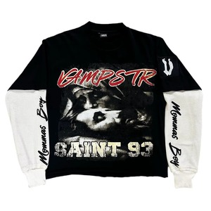 Camiseta cuadrada de doble capa, camiseta de manga larga para hombre, ropa informal suelta, camisetas para hombre, camisetas de manga térmica de alta calidad - Product Image 3