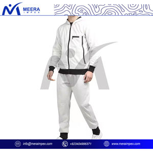 ชุดวอร์มเล่นกีฬาของผู้ชายผ้าประสิทธิภาพสูงสำหรับกีฬายิมวิ่งและสตรีทสวมใส่สบายพร้อมดีไซน์ทันสมัย - Product Image 3