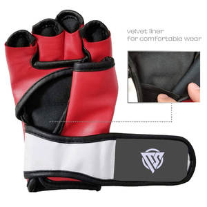 Guantes de MMA de Diseño Moderno 2025, Guantes de Cuero de Diseño Personalizado Hechos Profesionalmente para Deportes Casuales al Aire Libre - Product Image 4