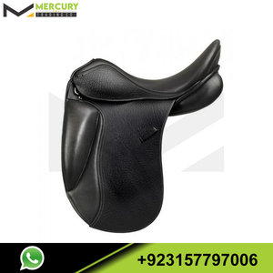 Sillín de caballo hecho de cuero genuino para carreras, alta calidad, montar a caballo, de cuero marrón, para ecuestres - Product Image 5