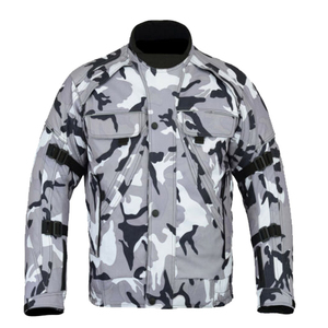 Chaquetas de Cordura de camuflaje de alto rendimiento para hombre, personalizadas, resistentes al viento, transpirables para uso en motocicleta en invierno - Product Image 2
