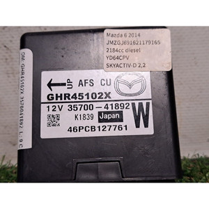 UNIDAD DE CONTROL DE CIERRE CENTRALIZADO MAZDA 6 3 series S. Wagon GHR45102X 3570041892 SHY1 diesel 2191 (12>) - Product Image 5
