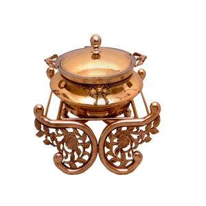 Attractive Design Food Serving Chafing <b>Dish</b> Stainless Steel Chafing <b>Dish</b> With <b>Stand</b> for Wedding Party Use - Product Image 5