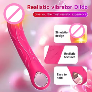 Vibromasseur réaliste en forme de rose - 10 modes puissants, rechargeable, clitoris, point G, anal, multifonction, bâton de massage, jouet sexuel B2B - Product Image 3