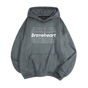 2024 Winter Distressed Hoodie for Men Latest Design 100% Cotton OEM Fashion <b>Sweatshirt</b> - Product Image 2