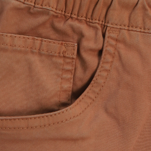 Pantalon cargo de travail pour homme, écologique, délavé, 98% coton, 2% élasthanne, extensible, anti-plis, personnalisable (marque privée disponible) - Product Image 3