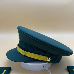 Venta al por mayor personalizado ceremonial recién llegado hecho de fábrica gorras de pico gorra ajustable sombrero con visera - Product Image 4